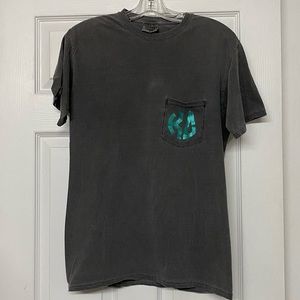 Kappa Delta Sorority Comfort Colors Gray T-shirt Short Sleeve Sz S